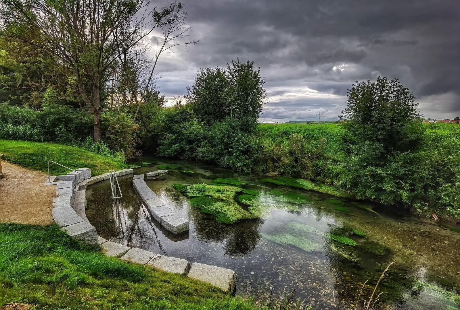Kneippbecken Bergheim – Erholung und Naturerlebnis nahe Neuburg an der Donau